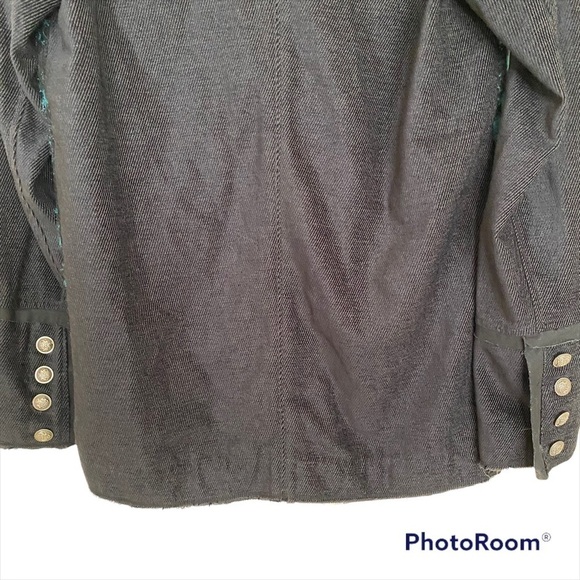 Free People Better Together Oversized Metallic Blazer Cardigan, Size X S… - Picture 8 of 16